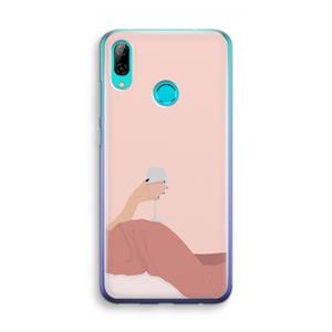 CaseCompany Wine: Huawei P Smart (2019) Transparant Hoesje