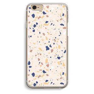 CaseCompany Terrazzo N°23: iPhone 6 / 6S Transparant Hoesje