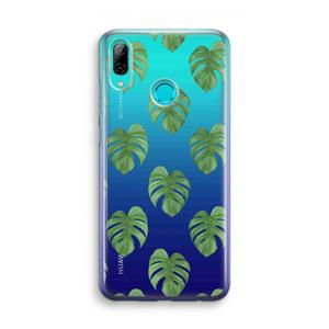 CaseCompany Monstera leaves: Huawei P Smart (2019) Transparant Hoesje