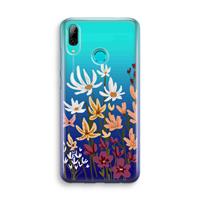CaseCompany Painted wildflowers: Huawei P Smart (2019) Transparant Hoesje