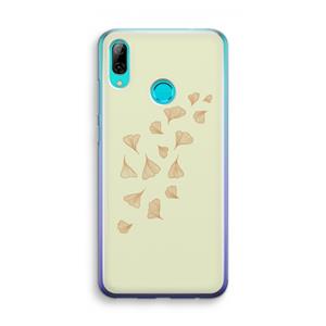 CaseCompany Falling Leaves: Huawei P Smart (2019) Transparant Hoesje