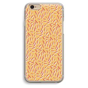 CaseCompany Camouflage: iPhone 6 / 6S Transparant Hoesje
