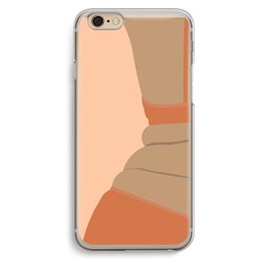 CaseCompany Bikini: iPhone 6 / 6S Transparant Hoesje