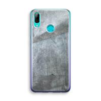 CaseCompany Grey Stone: Huawei P Smart (2019) Transparant Hoesje