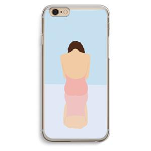 CaseCompany Mirror: iPhone 6 / 6S Transparant Hoesje
