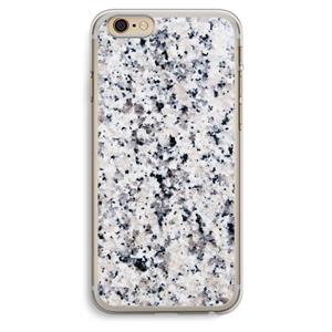 CaseCompany Gespikkelde marmer: iPhone 6 Plus / 6S Plus Transparant Hoesje