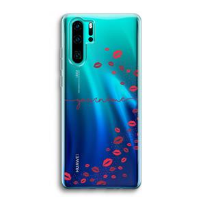 CaseCompany Kusjes: Huawei P30 Pro Transparant Hoesje