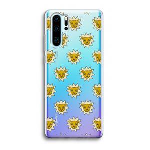 CaseCompany Leeuwenkoppen: Huawei P30 Pro Transparant Hoesje
