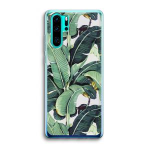 CaseCompany Bananenbladeren: Huawei P30 Pro Transparant Hoesje