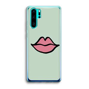 CaseCompany Kusje: Huawei P30 Pro Transparant Hoesje