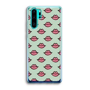 CaseCompany Lipjes: Huawei P30 Pro Transparant Hoesje