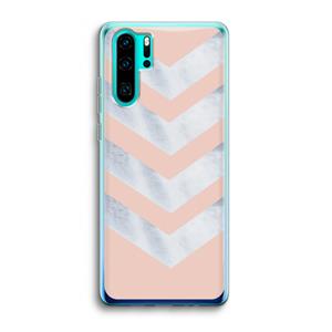 CaseCompany Marmeren pijlen: Huawei P30 Pro Transparant Hoesje