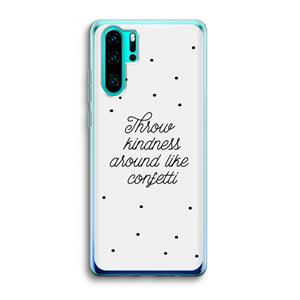 CaseCompany Confetti: Huawei P30 Pro Transparant Hoesje