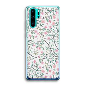 CaseCompany Sierlijke bloemen: Huawei P30 Pro Transparant Hoesje