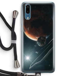 CaseCompany Mars Renaissance: Huawei P20 Transparant Hoesje met koord