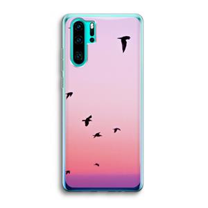 CaseCompany Fly away: Huawei P30 Pro Transparant Hoesje