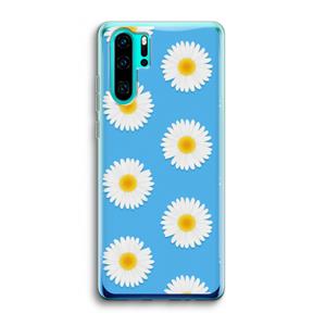 CaseCompany Margrietjes: Huawei P30 Pro Transparant Hoesje