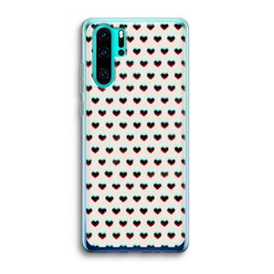 CaseCompany Hartjes: Huawei P30 Pro Transparant Hoesje