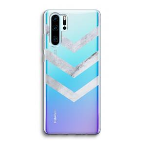 CaseCompany Marmeren pijlen: Huawei P30 Pro Transparant Hoesje