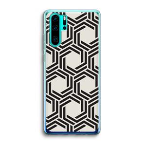CaseCompany Geometrisch patroon: Huawei P30 Pro Transparant Hoesje