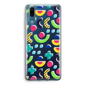 CaseCompany 8-bit N°1: Huawei P20 Transparant Hoesje