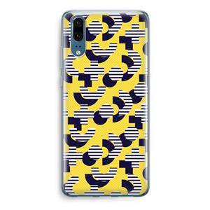 CaseCompany 8-bit N°3: Huawei P20 Transparant Hoesje