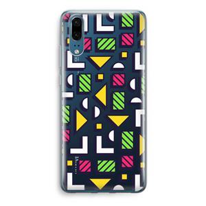 CaseCompany 8-bit N°4: Huawei P20 Transparant Hoesje