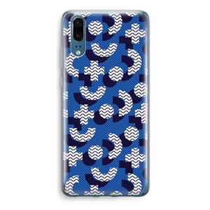 CaseCompany 8-bit N°5: Huawei P20 Transparant Hoesje