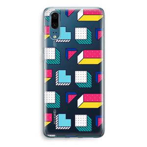 CaseCompany 8-bit N°7: Huawei P20 Transparant Hoesje