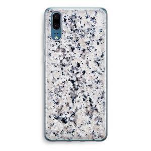 CaseCompany Gespikkelde marmer: Huawei P20 Transparant Hoesje