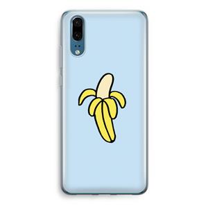 CaseCompany Banana: Huawei P20 Transparant Hoesje