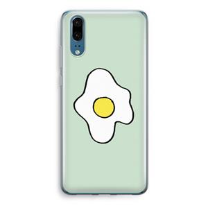 CaseCompany Spiegelei: Huawei P20 Transparant Hoesje