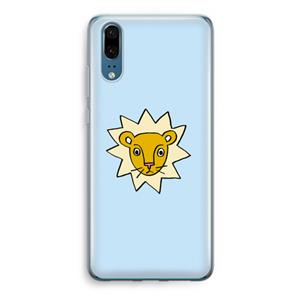 CaseCompany Kleine leeuw: Huawei P20 Transparant Hoesje