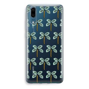 CaseCompany Paradise: Huawei P20 Transparant Hoesje