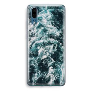 CaseCompany Zee golf: Huawei P20 Transparant Hoesje