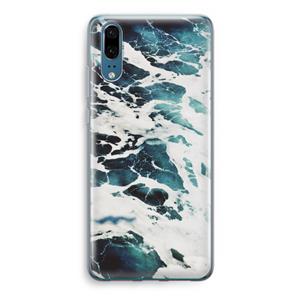 CaseCompany Golven: Huawei P20 Transparant Hoesje