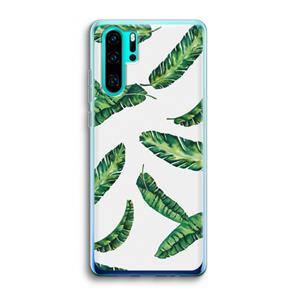 CaseCompany Lange bladeren: Huawei P30 Pro Transparant Hoesje