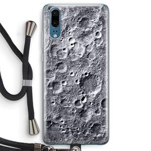 CaseCompany Maanlandschap: Huawei P20 Transparant Hoesje met koord