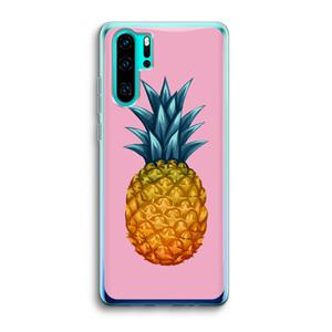 CaseCompany Grote ananas: Huawei P30 Pro Transparant Hoesje