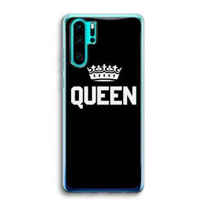CaseCompany Queen zwart: Huawei P30 Pro Transparant Hoesje