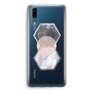 CaseCompany Creatieve toets: Huawei P20 Transparant Hoesje