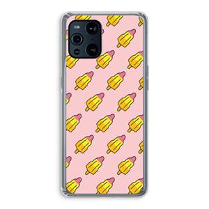 CaseCompany Waterijsjes: Oppo Find X3 Pro Transparant Hoesje