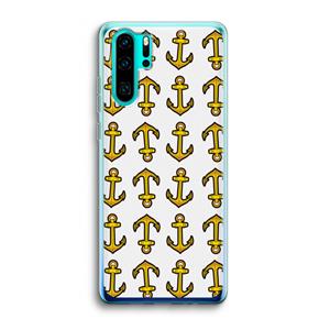 CaseCompany Musketon Anchor: Huawei P30 Pro Transparant Hoesje