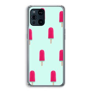 CaseCompany Waterijsje: Oppo Find X3 Pro Transparant Hoesje