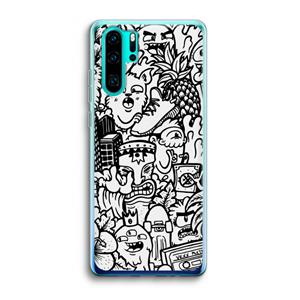 CaseCompany Vexx Mixtape #2: Huawei P30 Pro Transparant Hoesje