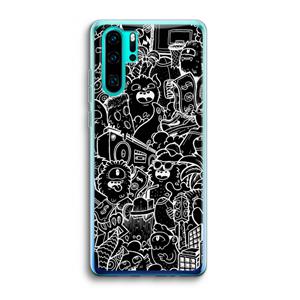 CaseCompany Vexx Black City : Huawei P30 Pro Transparant Hoesje