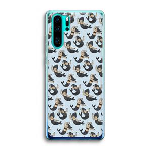 CaseCompany Zeemeermin: Huawei P30 Pro Transparant Hoesje