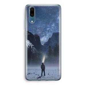 CaseCompany Wanderlust: Huawei P20 Transparant Hoesje