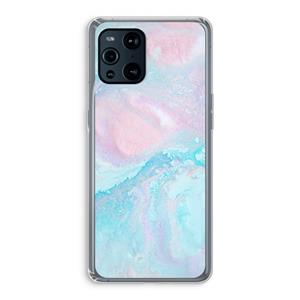 CaseCompany Fantasie pastel: Oppo Find X3 Pro Transparant Hoesje