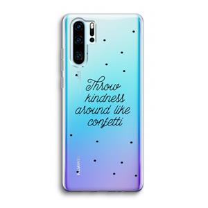 CaseCompany Confetti: Huawei P30 Pro Transparant Hoesje